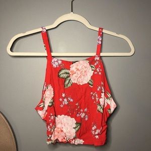 Floral Crop Top